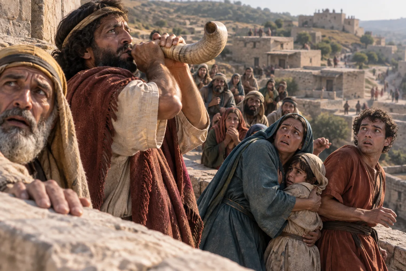 The alarm on Zion (Joel 2:1)