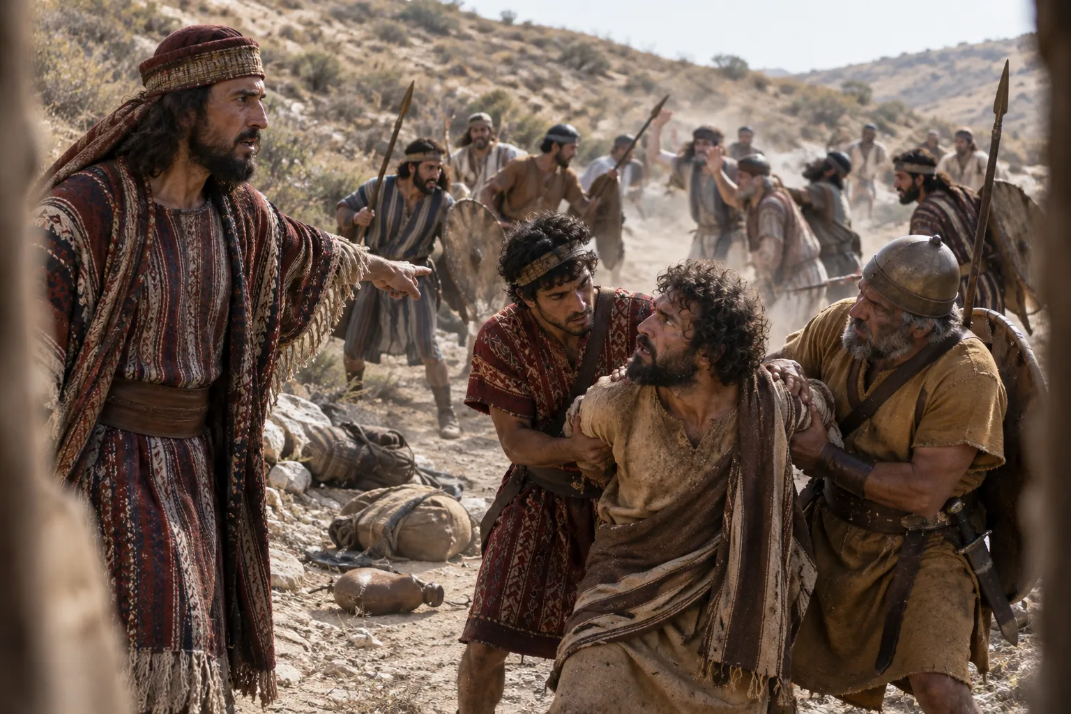 Raid on the road to Atharim (Numbers 21:1)