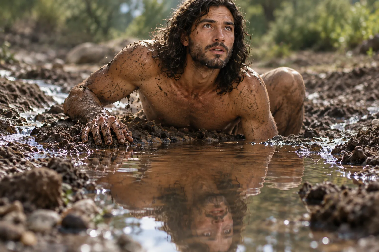 The Man Becomes a Living Being (Genesis 2:6–7)