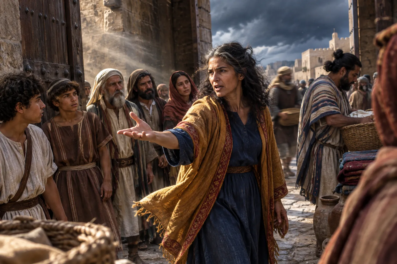 Wisdom Calls at the Gate (Proverbs 1:20–33)