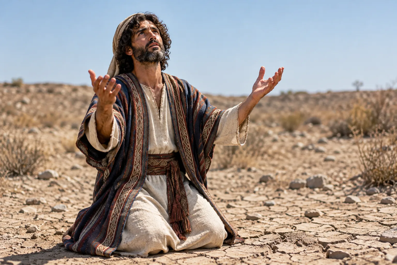 A soul like parched land (Psalms 143:5–6)
