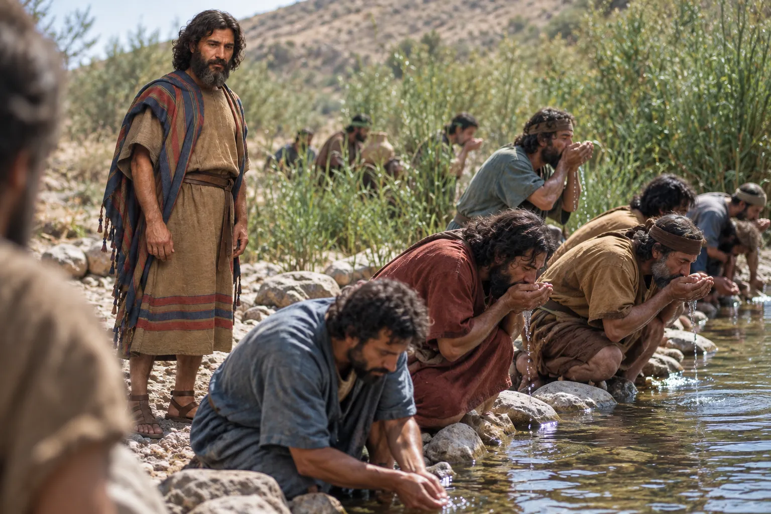 The Test at the Spring (Judges 7:5–7)