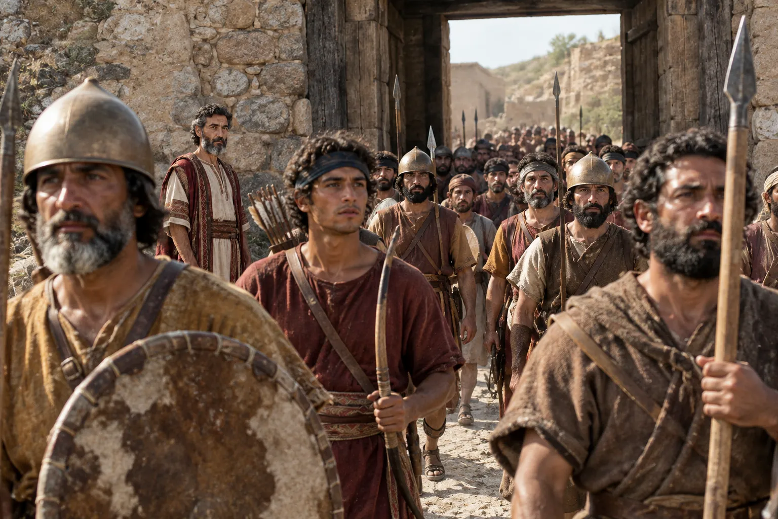 David Remains at the Gate (2 Samuel 18:4)