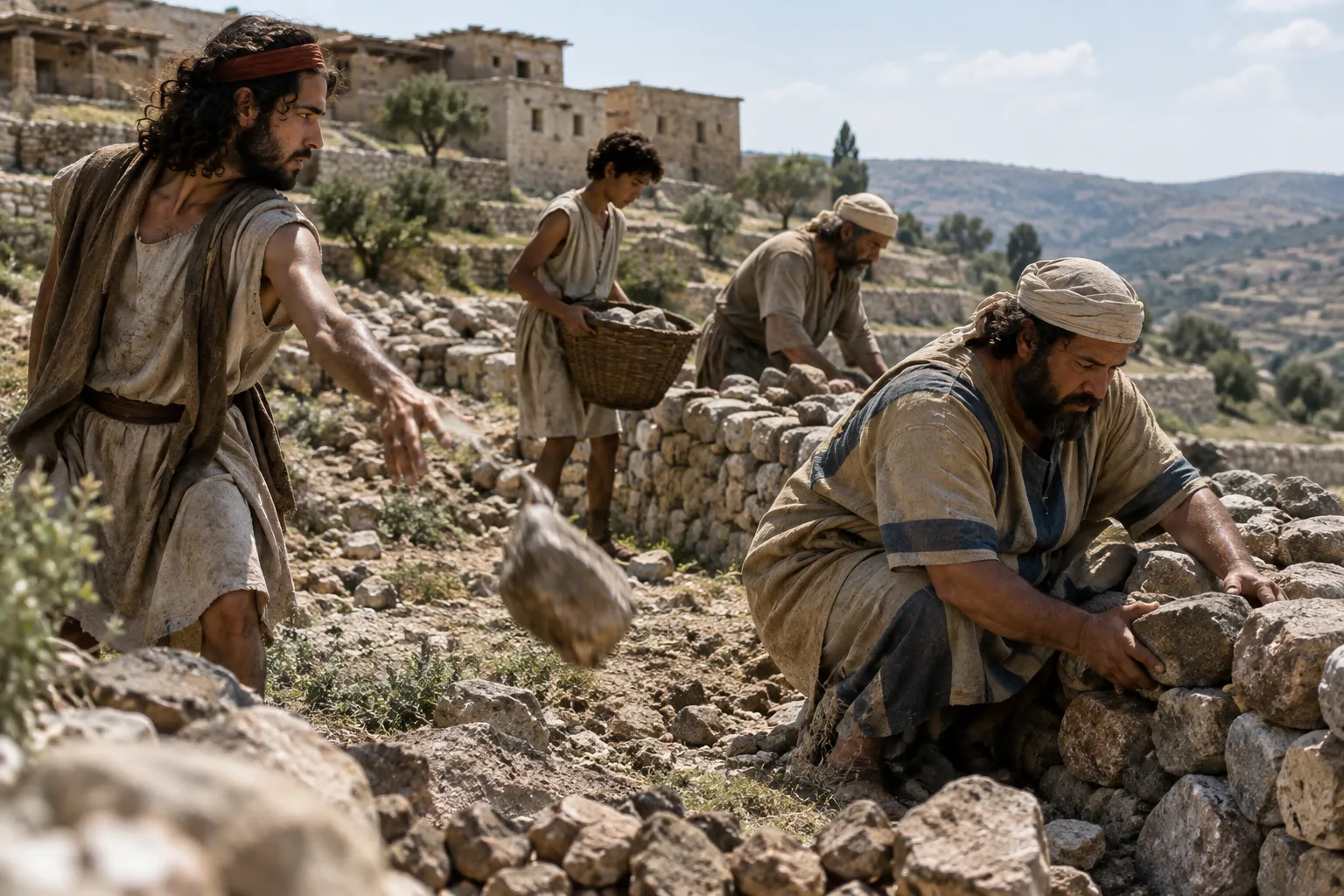 A Time to Cast Away Stones and to Gather Them (Ecclesiastes 3:5)