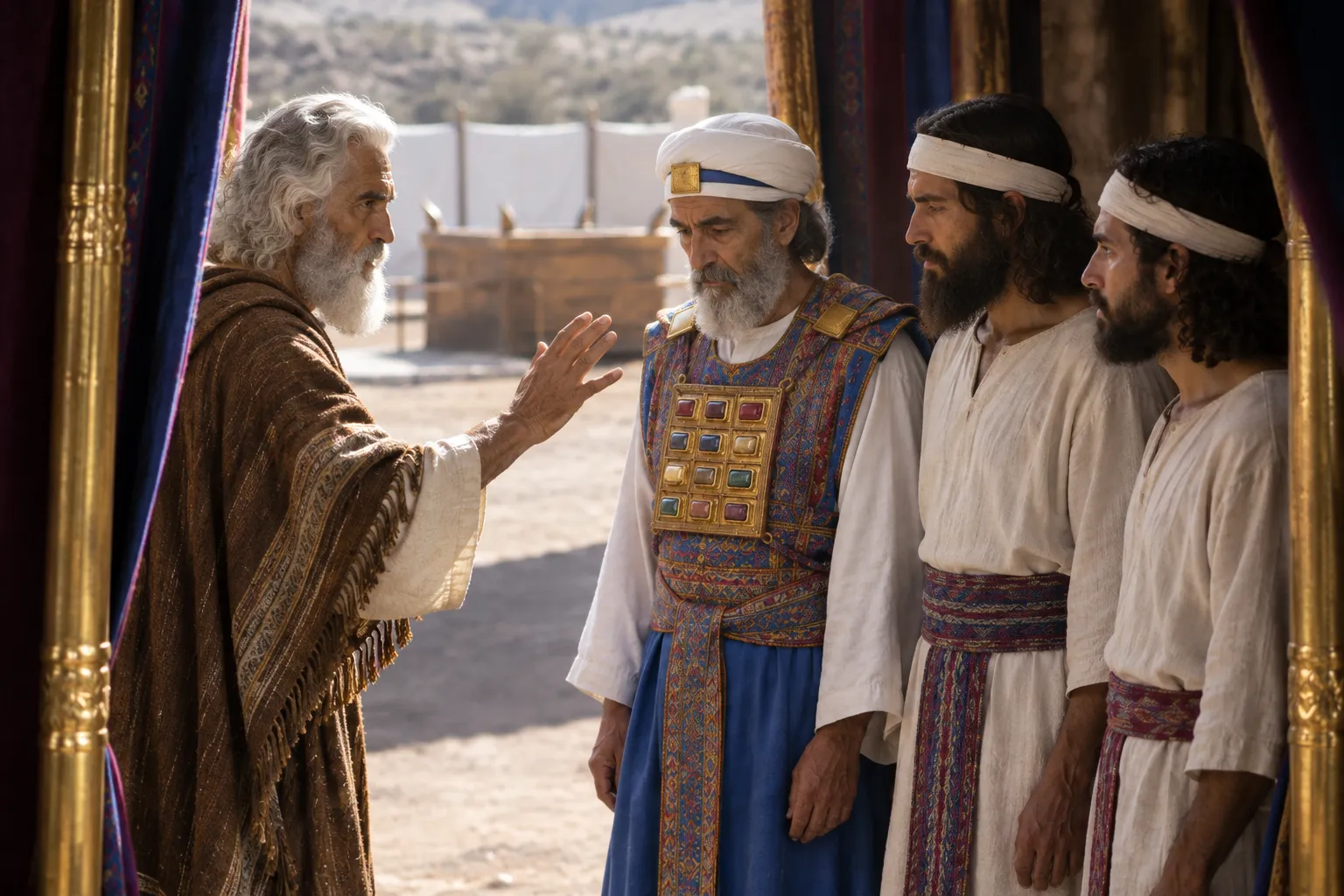 Do Not Leave the Entrance (Leviticus 10:6–7)
