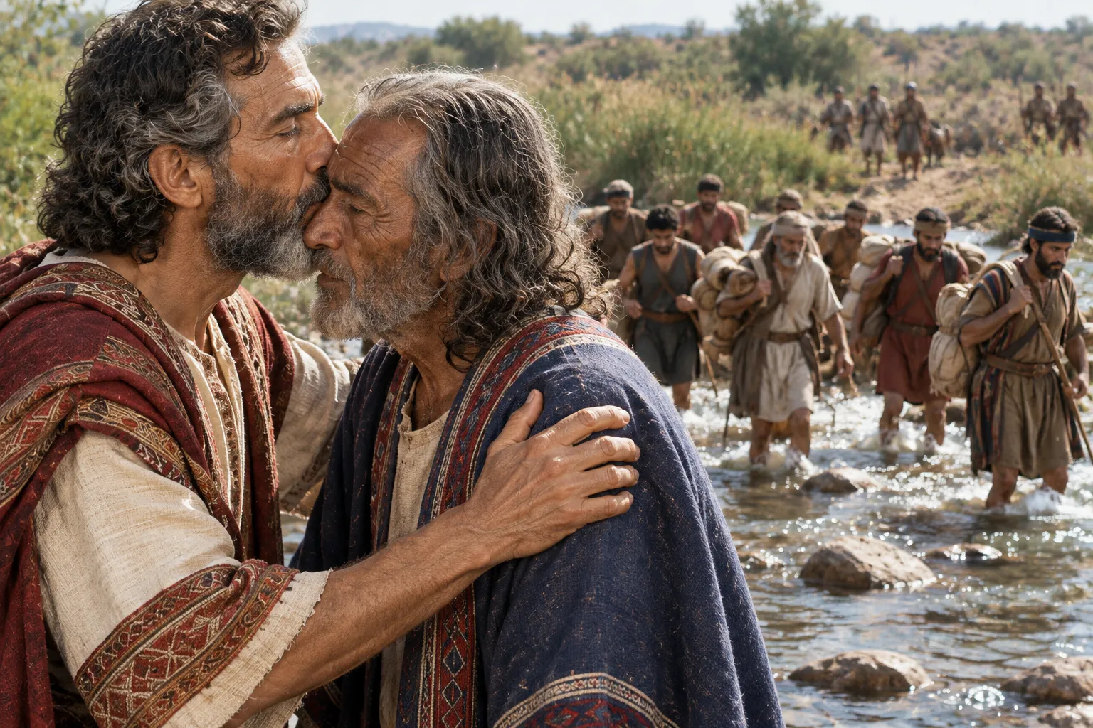David Bids Farewell to Barzillai (2 Samuel 19:31–40)