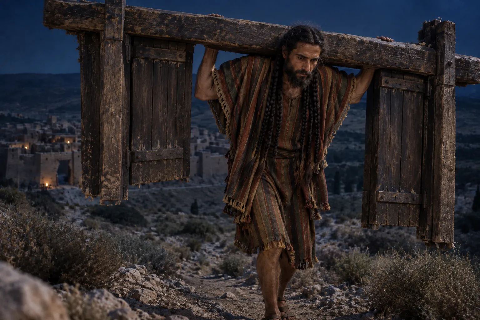 The Gate on His Shoulders (Judges 16:3)