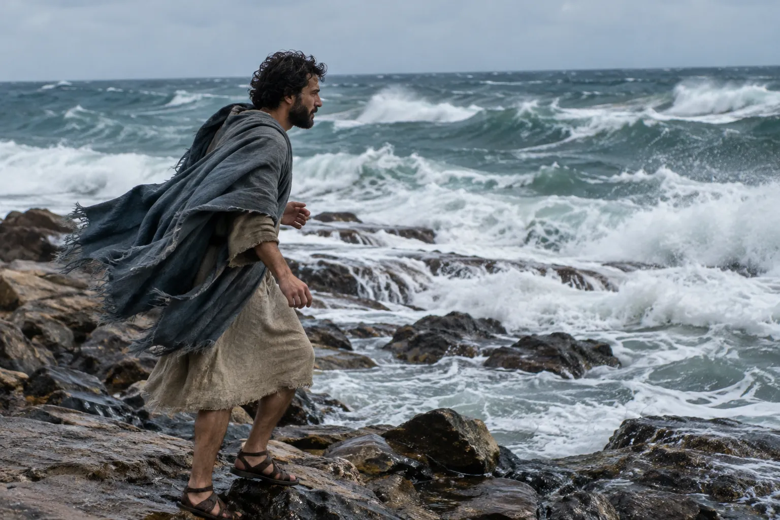 Like a Wave Tossed by the Wind (James 1:6–8)