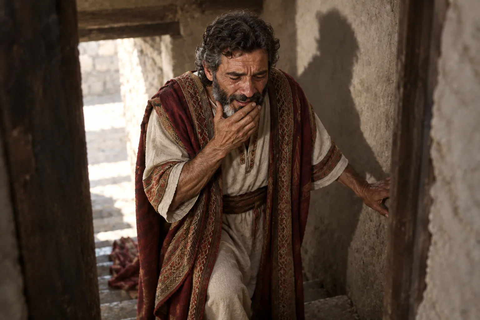 David Mourns Absalom (2 Samuel 18:33)