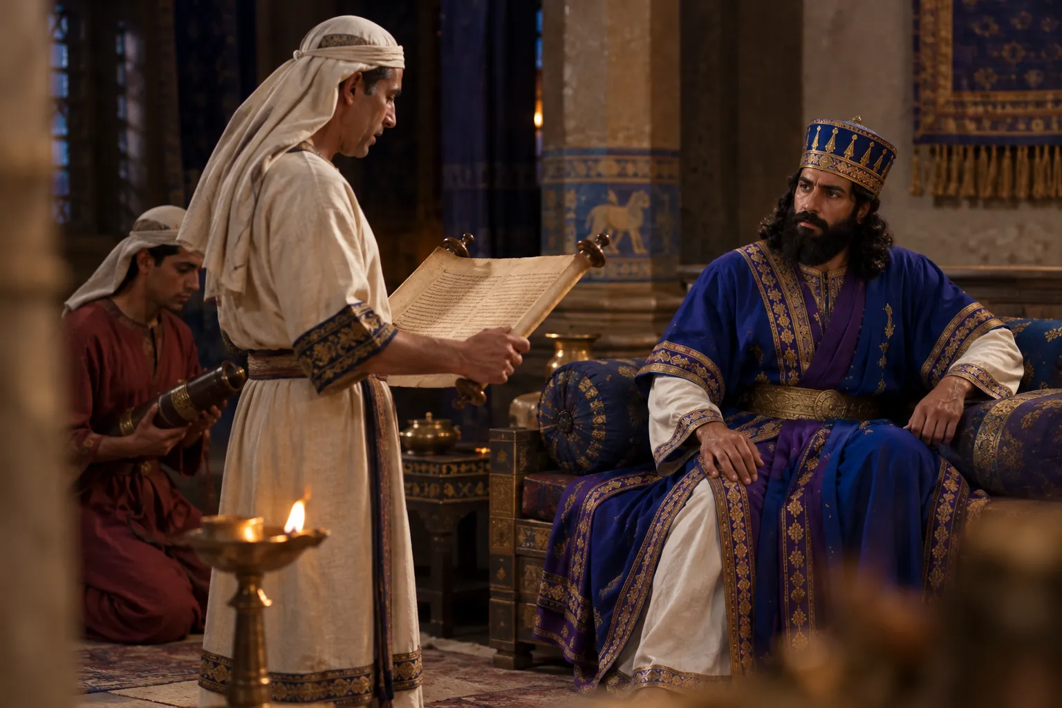The Sleepless King Hears the Chronicles (Esther 6:1–3)