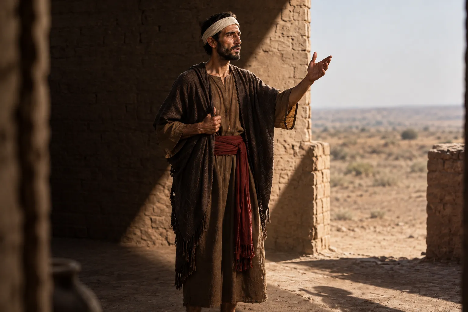 Ezekiel sets his face toward the south (Ezekiel 20:45–49)