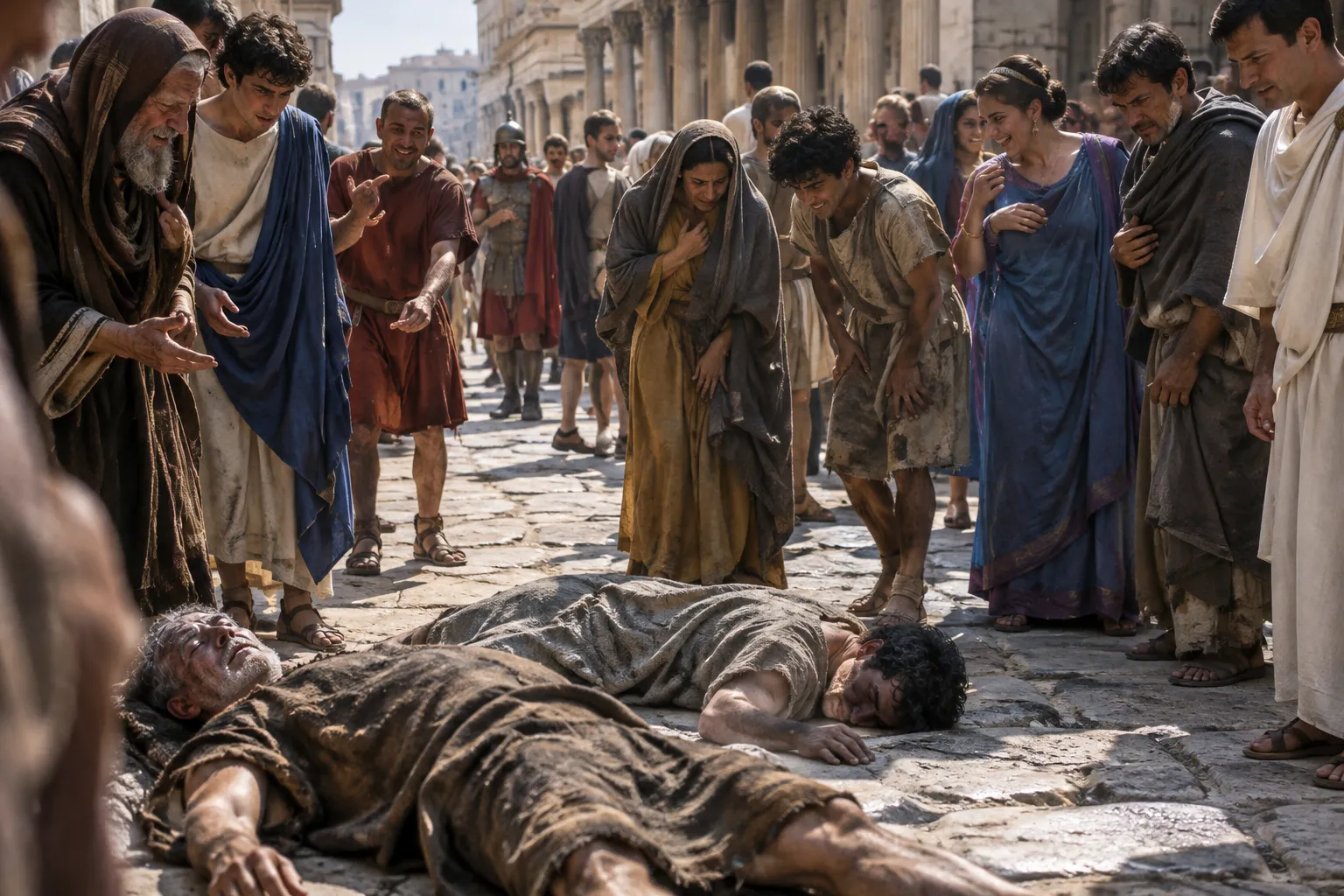 The Unburied Witnesses (Revelation 11:7–10)