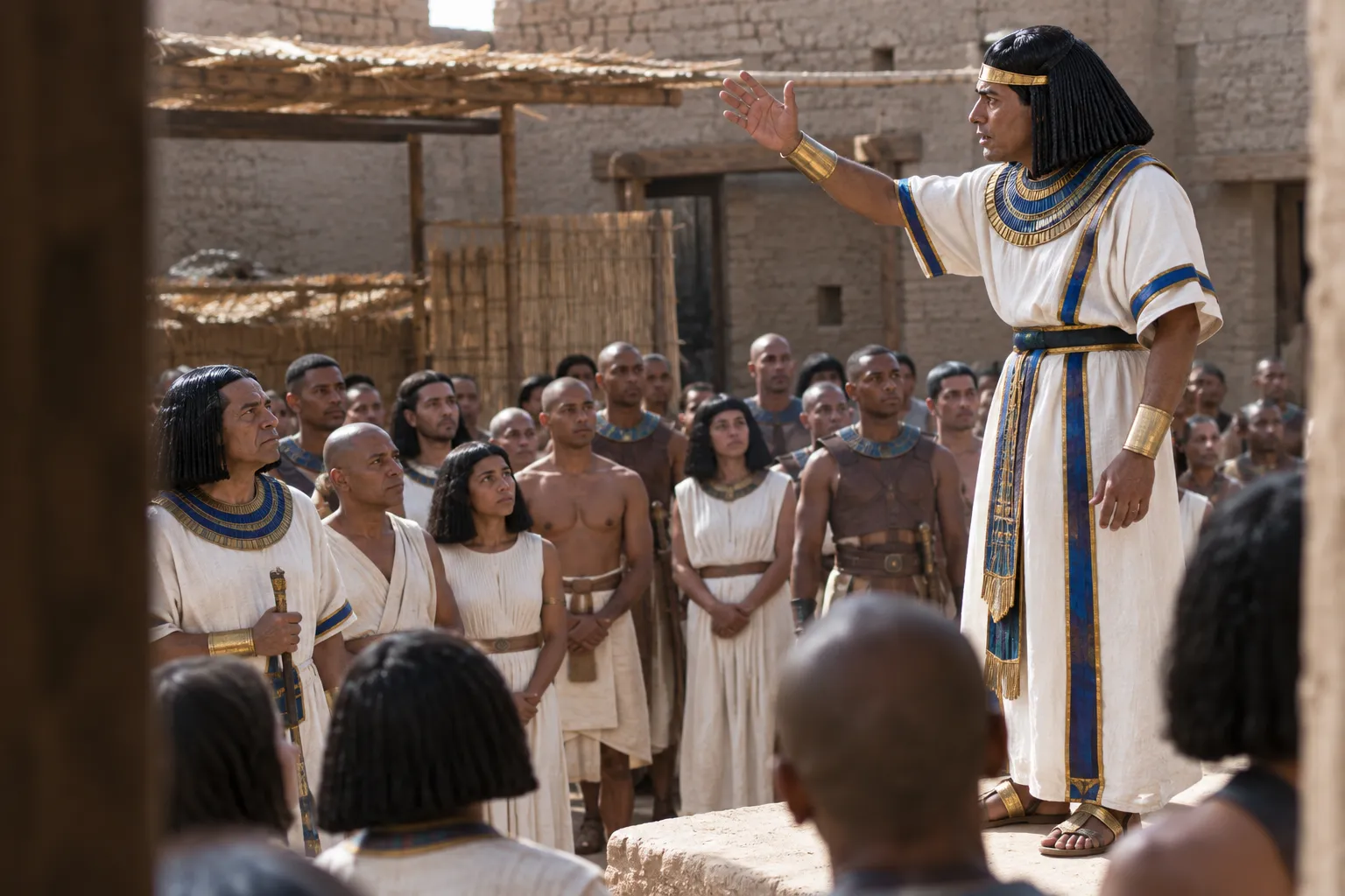Pharaoh commands all his people (Exodus 1:22)
