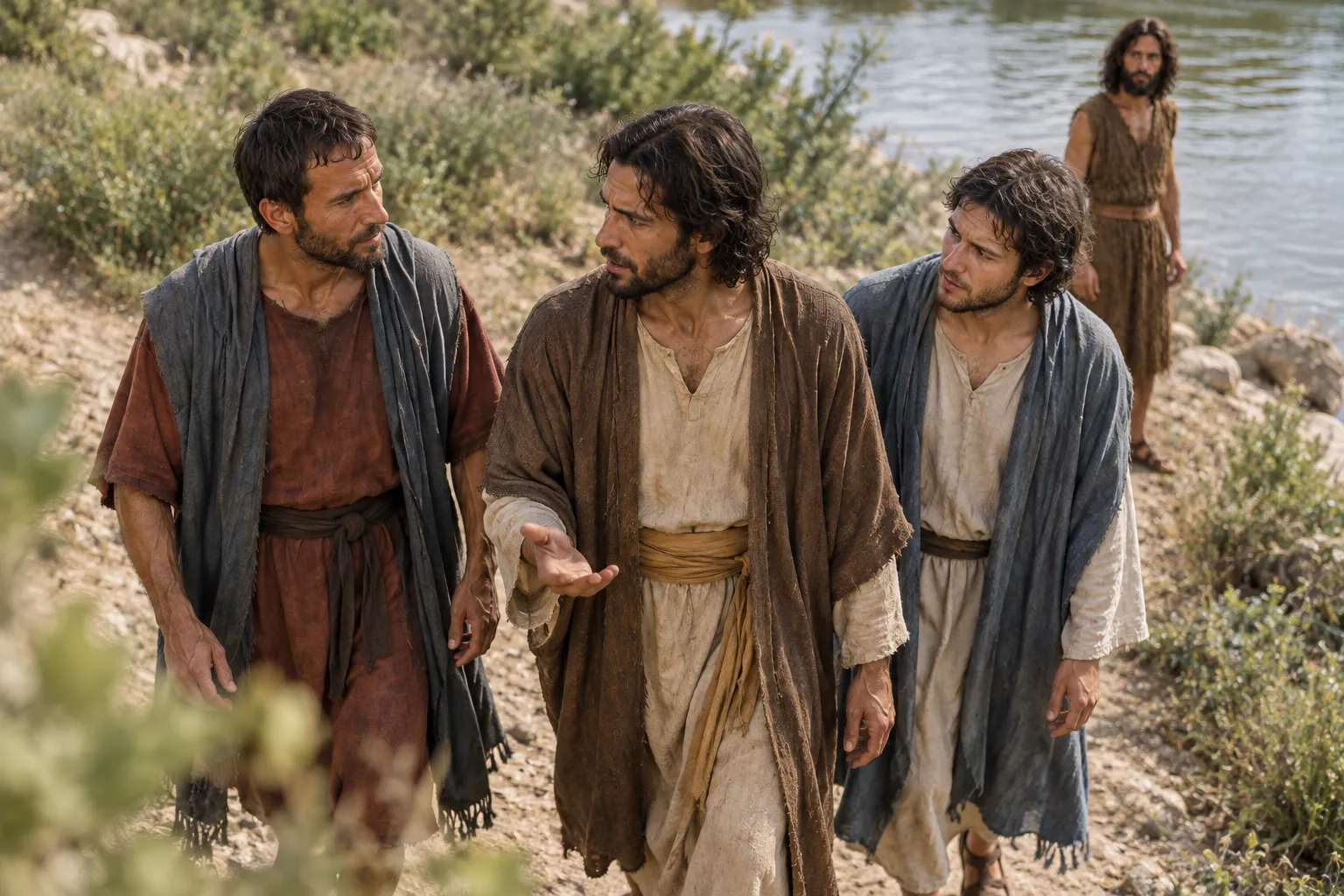Jesus Turns to the Two Followers (John 1:35–40)