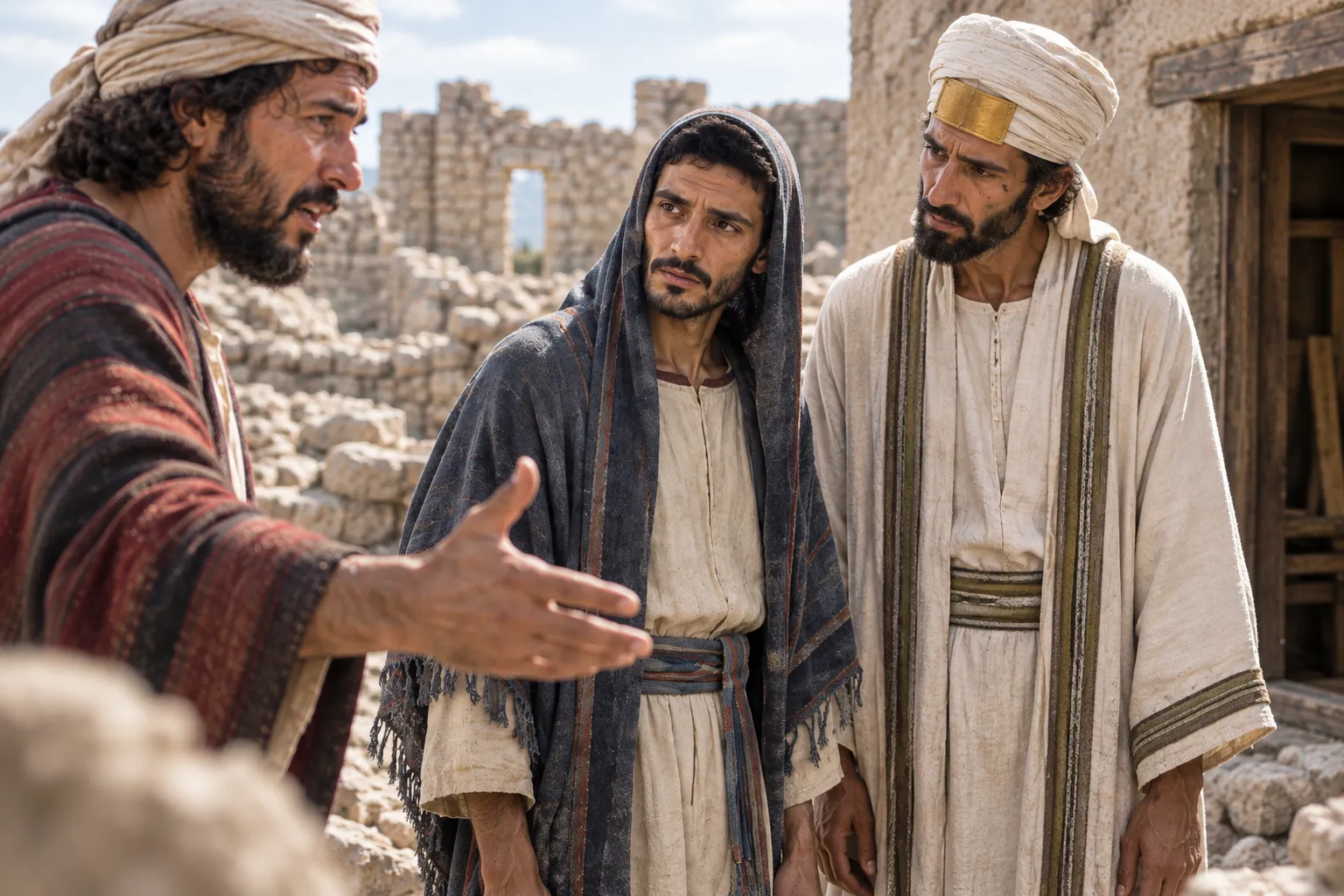 Haggai rebukes the two leaders (Haggai 1:1–4)