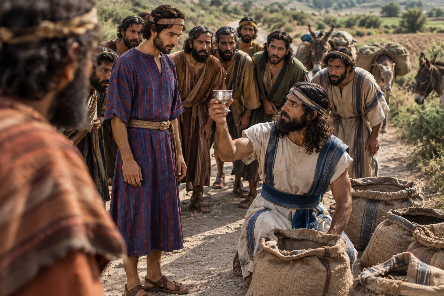 The Cup Found in Benjamin’s Sack (Genesis 44:11–12)