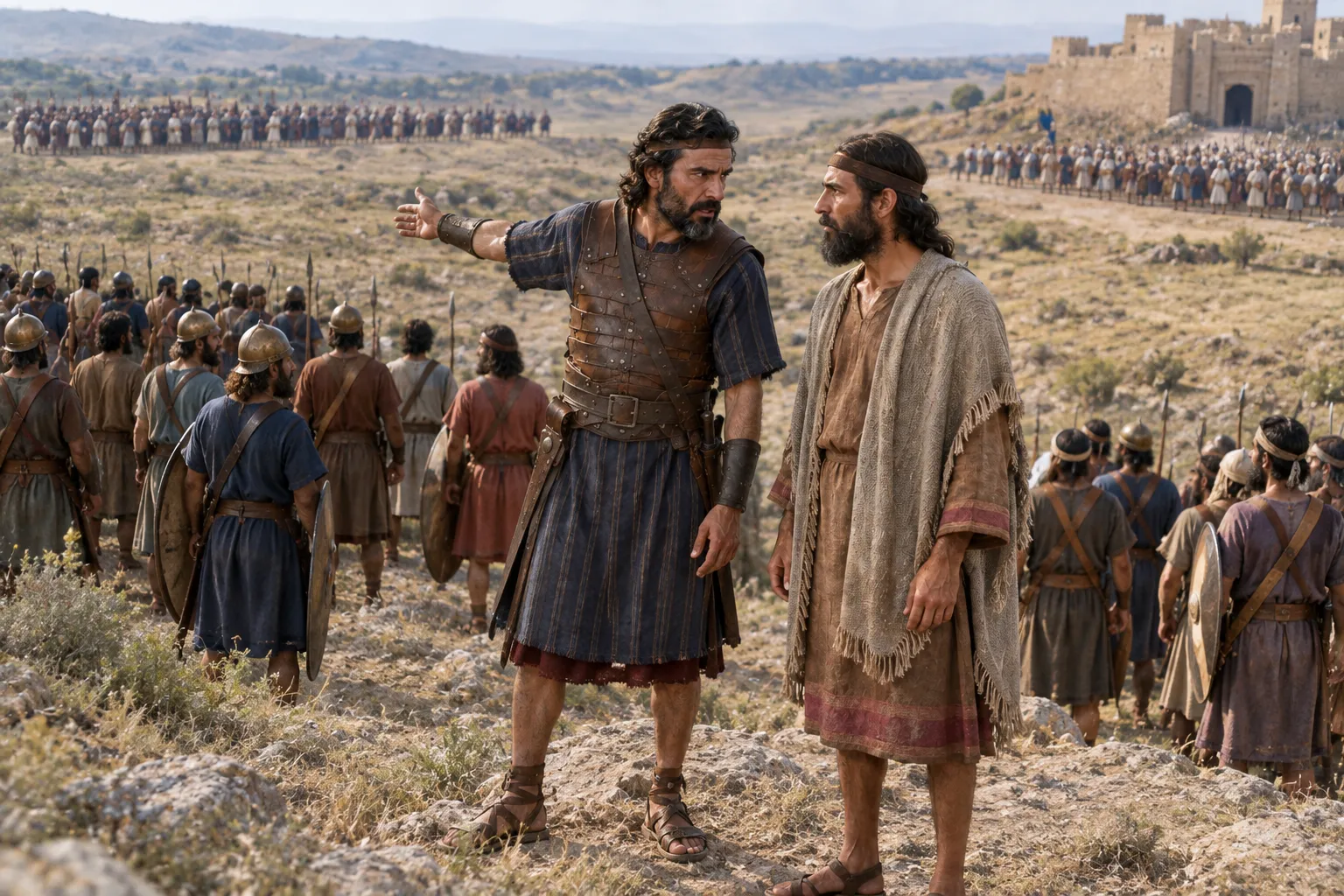 The Brothers Prepare for Two Fronts (1 Chronicles 19:9–13)