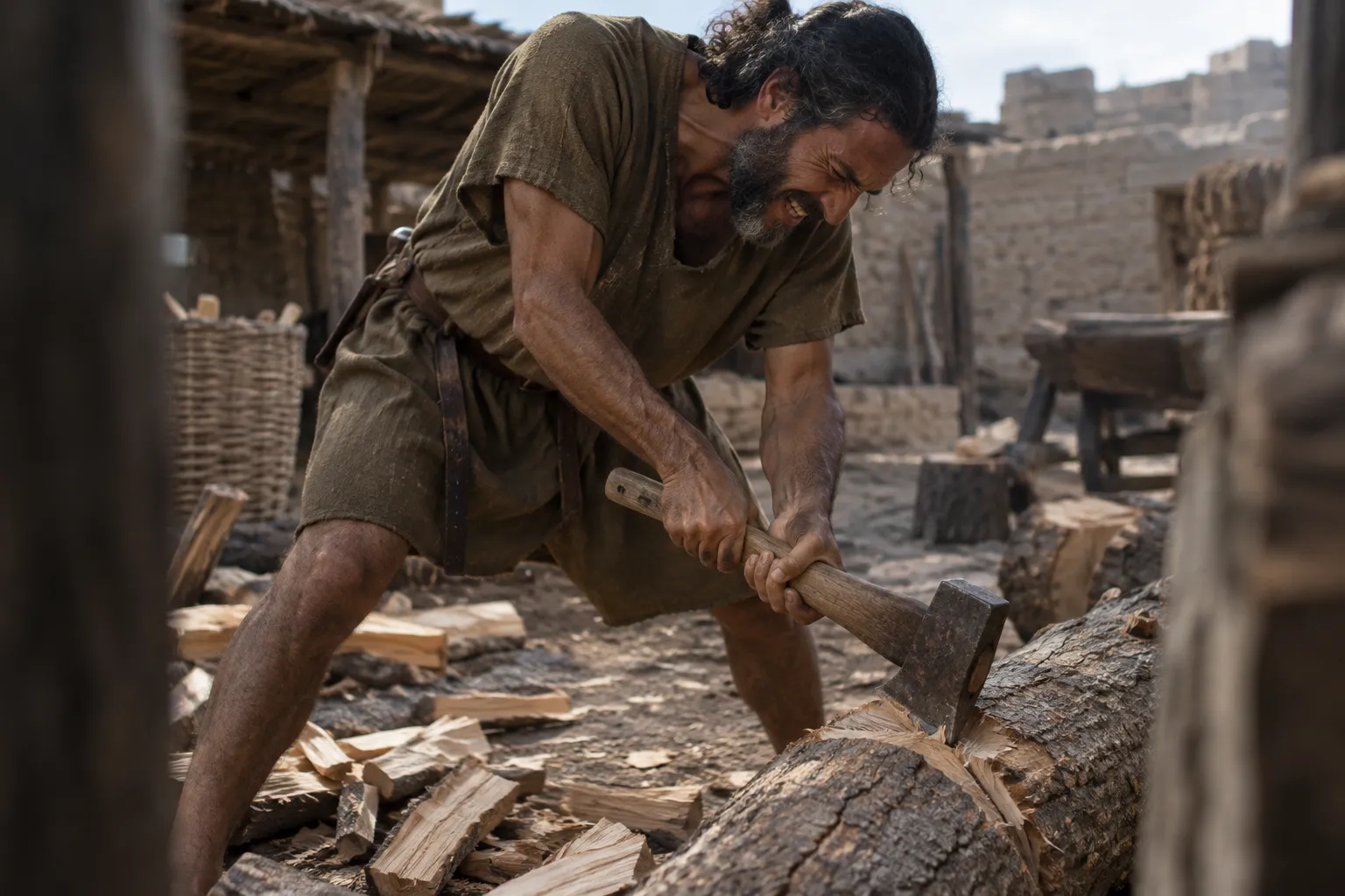 A dull axe demands strength (Ecclesiastes 10:10)