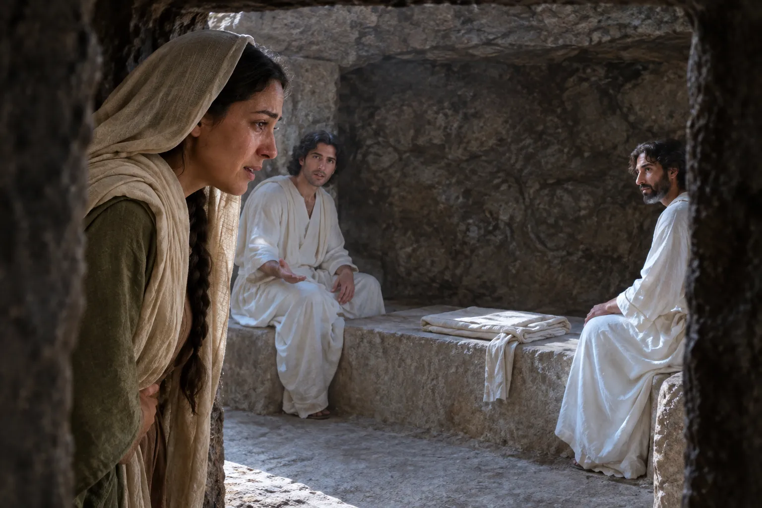 Mary Sees Two Angels (John 20:11–13)