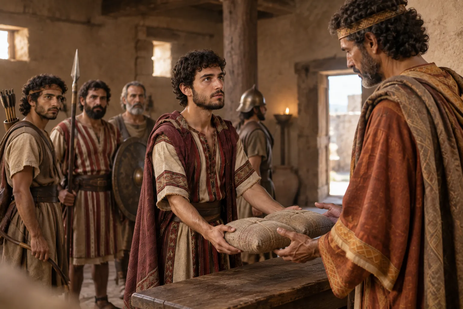 David Presents the Marriage Payment (1 Samuel 18:27)