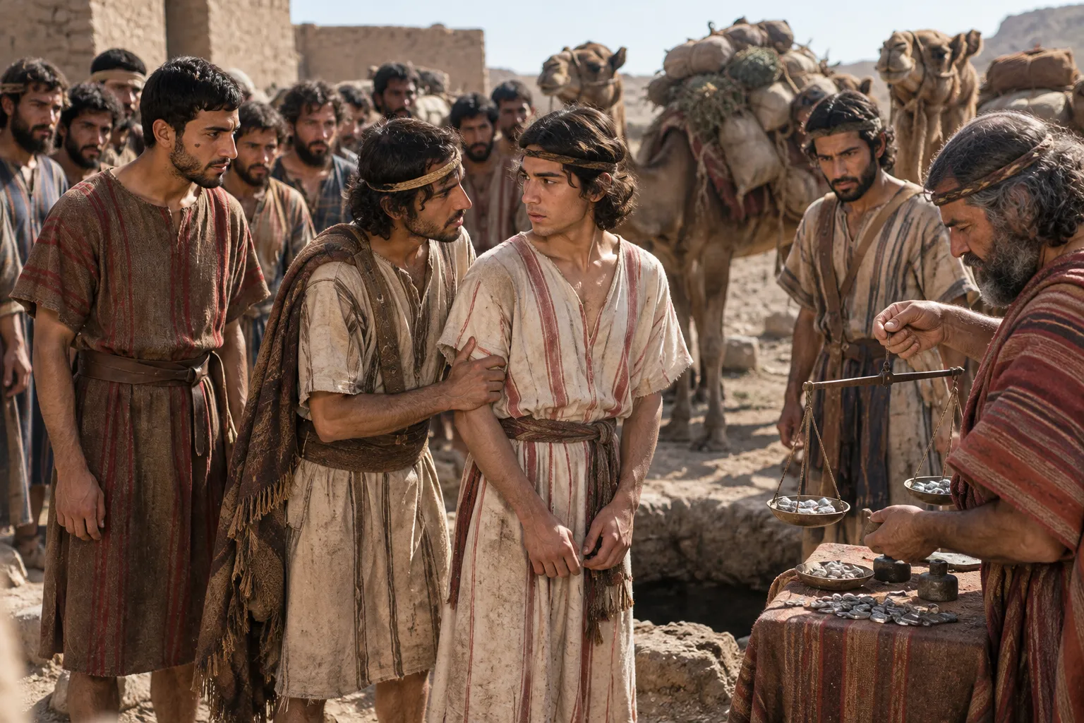 Joseph Sold for Silver (Genesis 37:25–28)