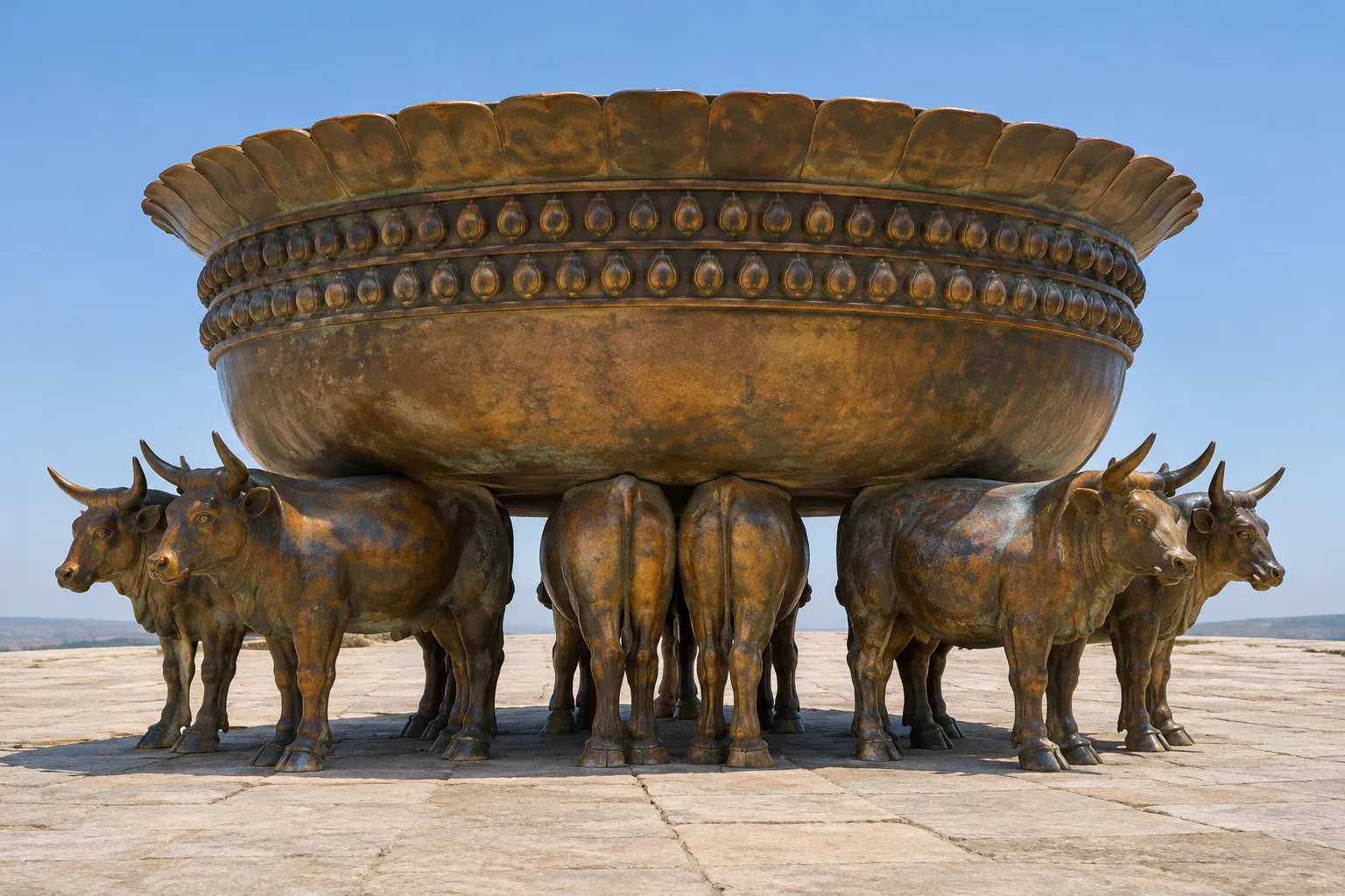The Bronze Sea (1 Kings 7:23–39)