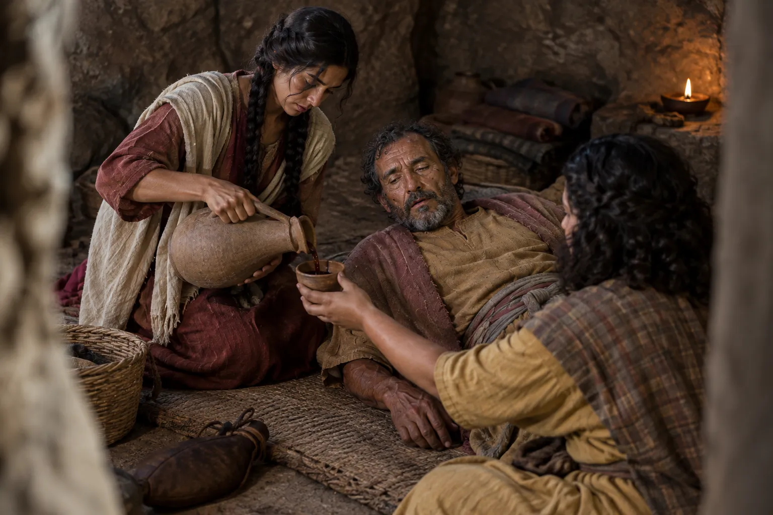 Wine in the Mountain Cave (Genesis 19:30–33)