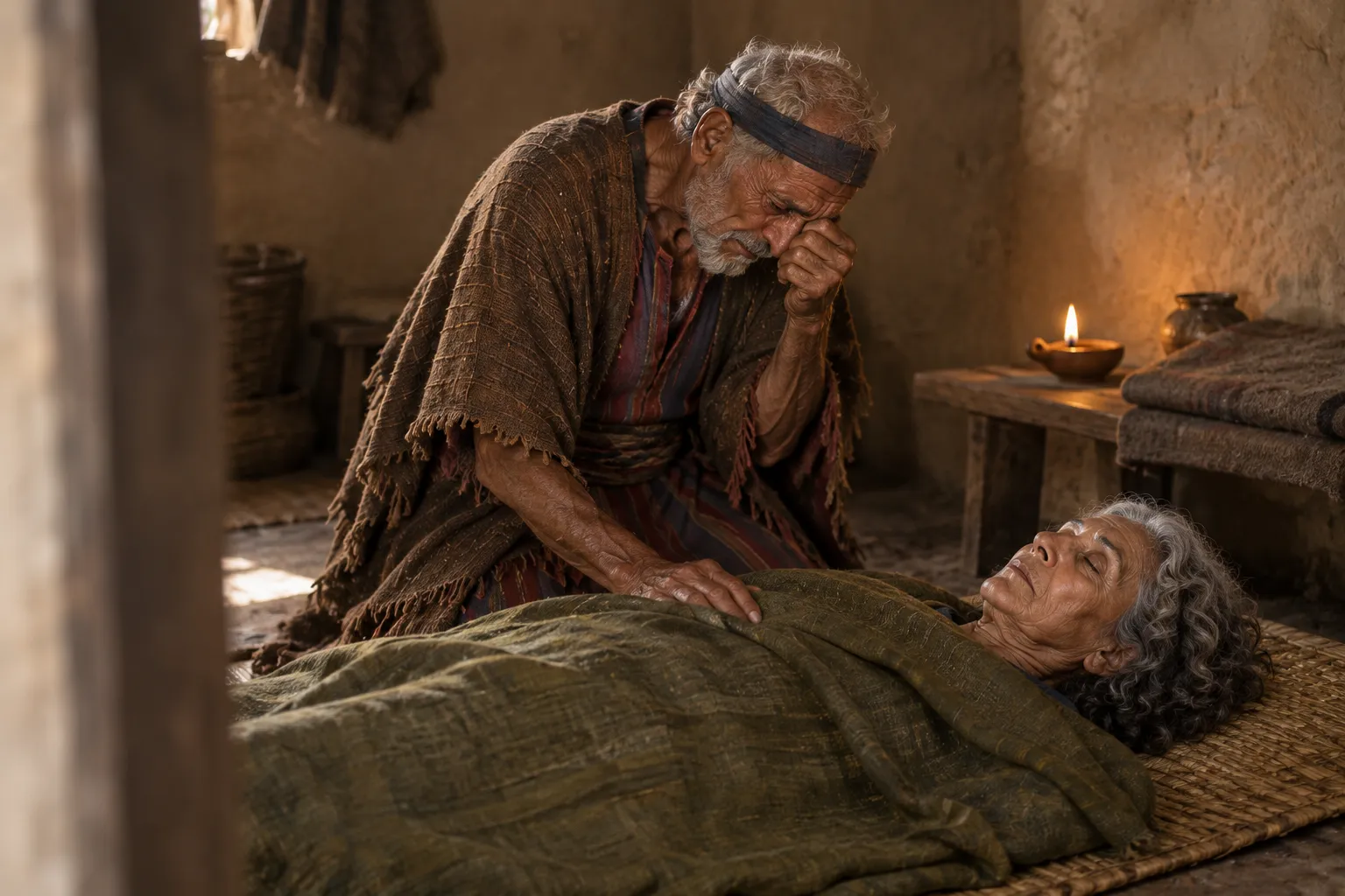 Abraham Mourns Sarah at Hebron (Genesis 23:1–2)