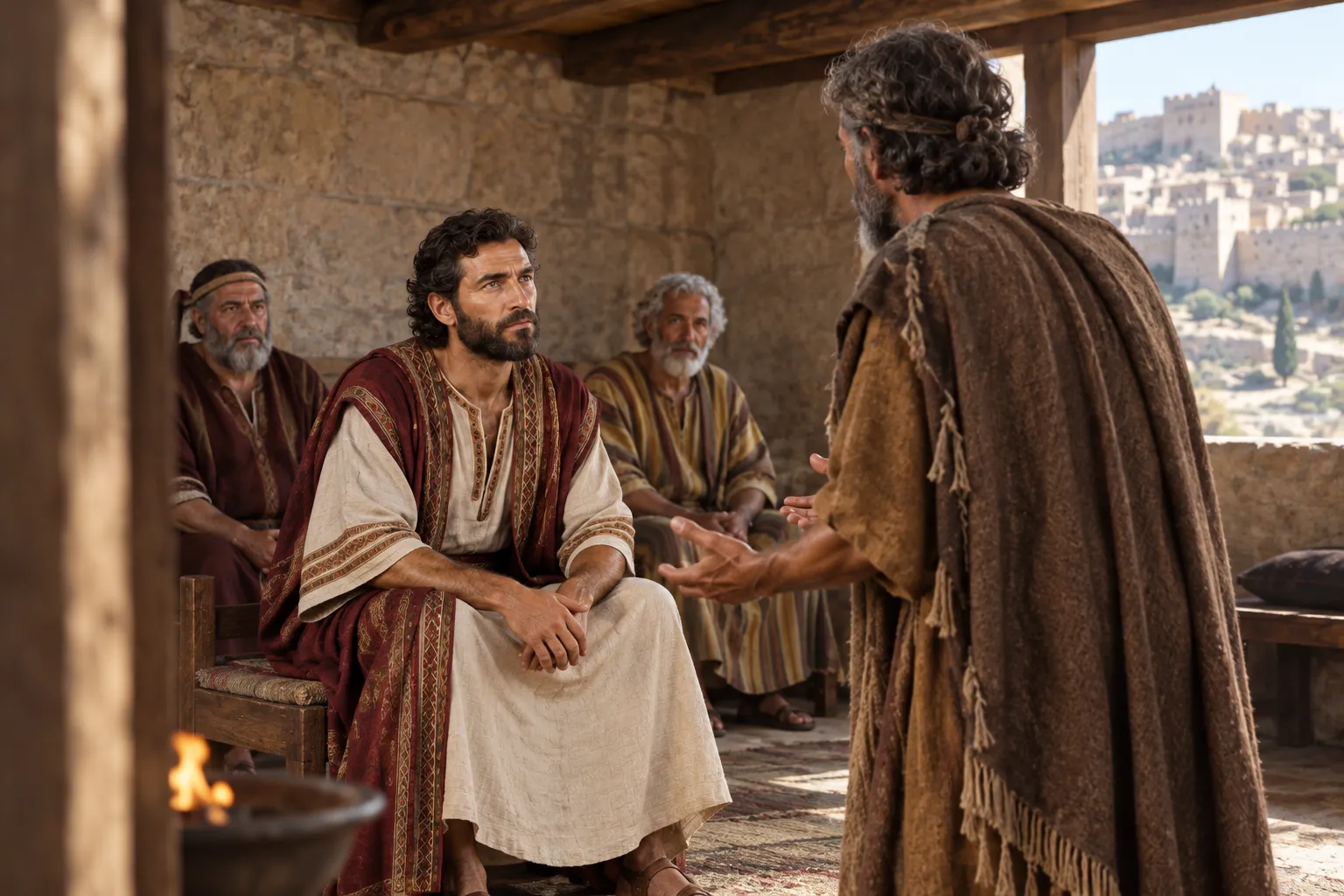 David administers justice (2 Samuel 8:15)
