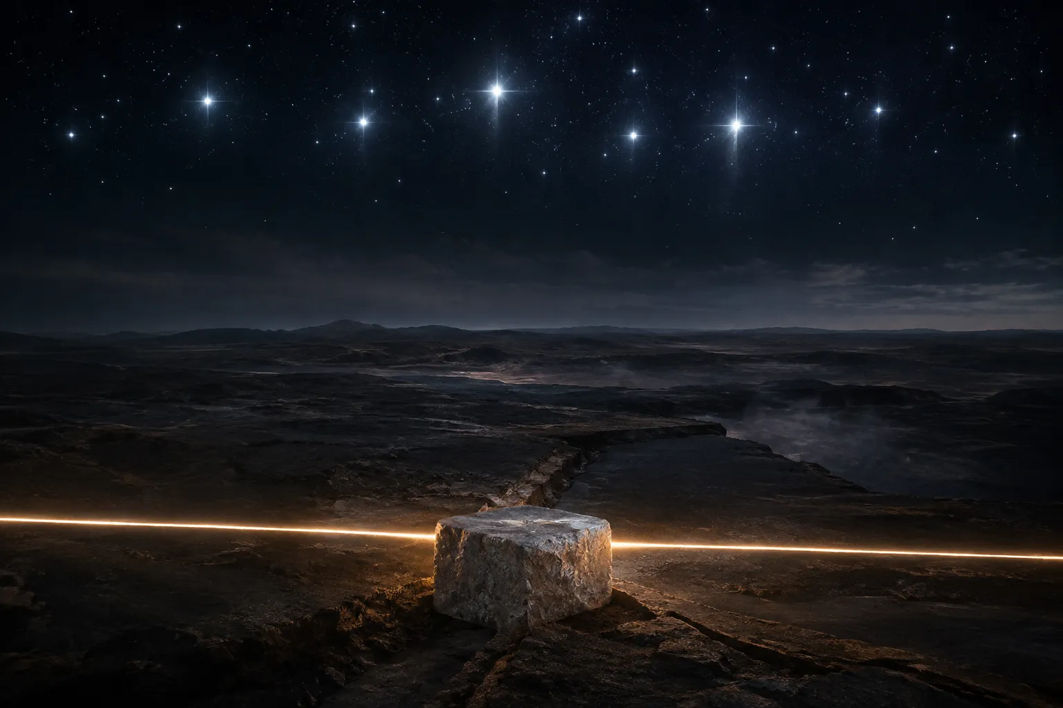 The foundations of the earth (Job 38:4–7)