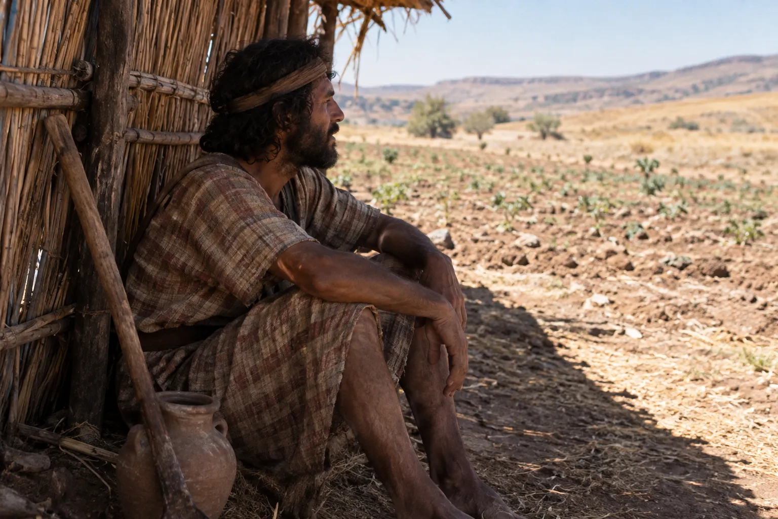 Longing for shade (Job 7:1–3)
