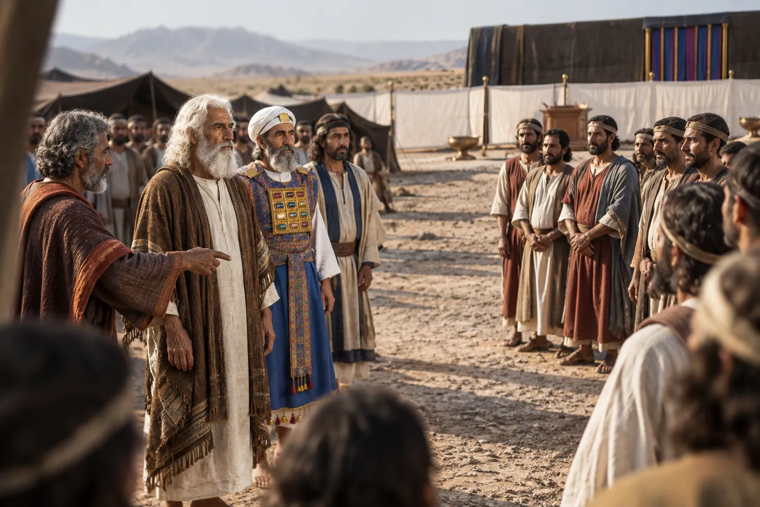 The Kohathites Are Numbered (Numbers 4:34–35)
