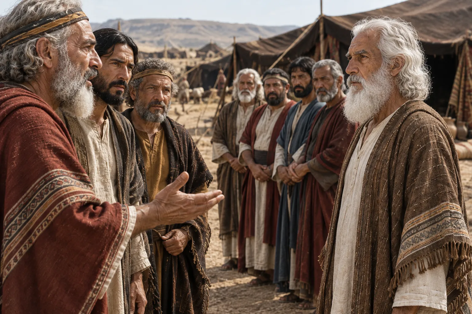 The clan heads present their concern (Numbers 36:1–5)