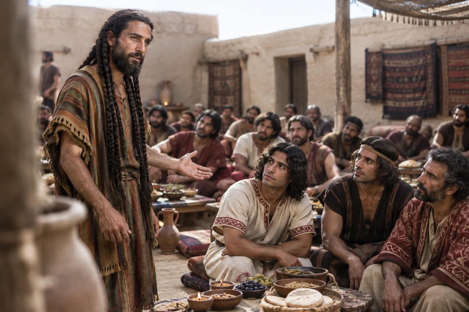 The Riddle at the Feast (Judges 14:10–14)