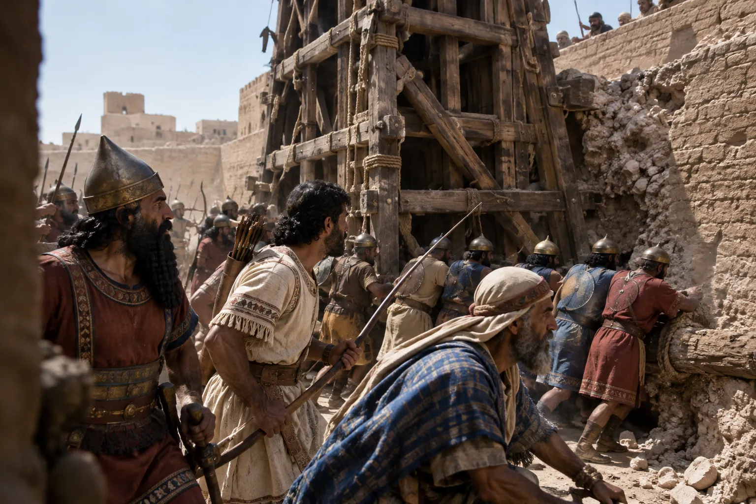 Assyria Sets Its Siege Towers (Isaiah 23:13)