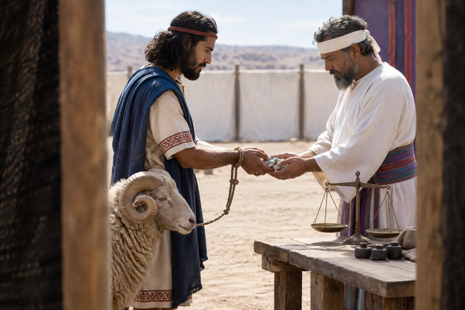 Restitution and the unblemished ram (Leviticus 5:15–16)