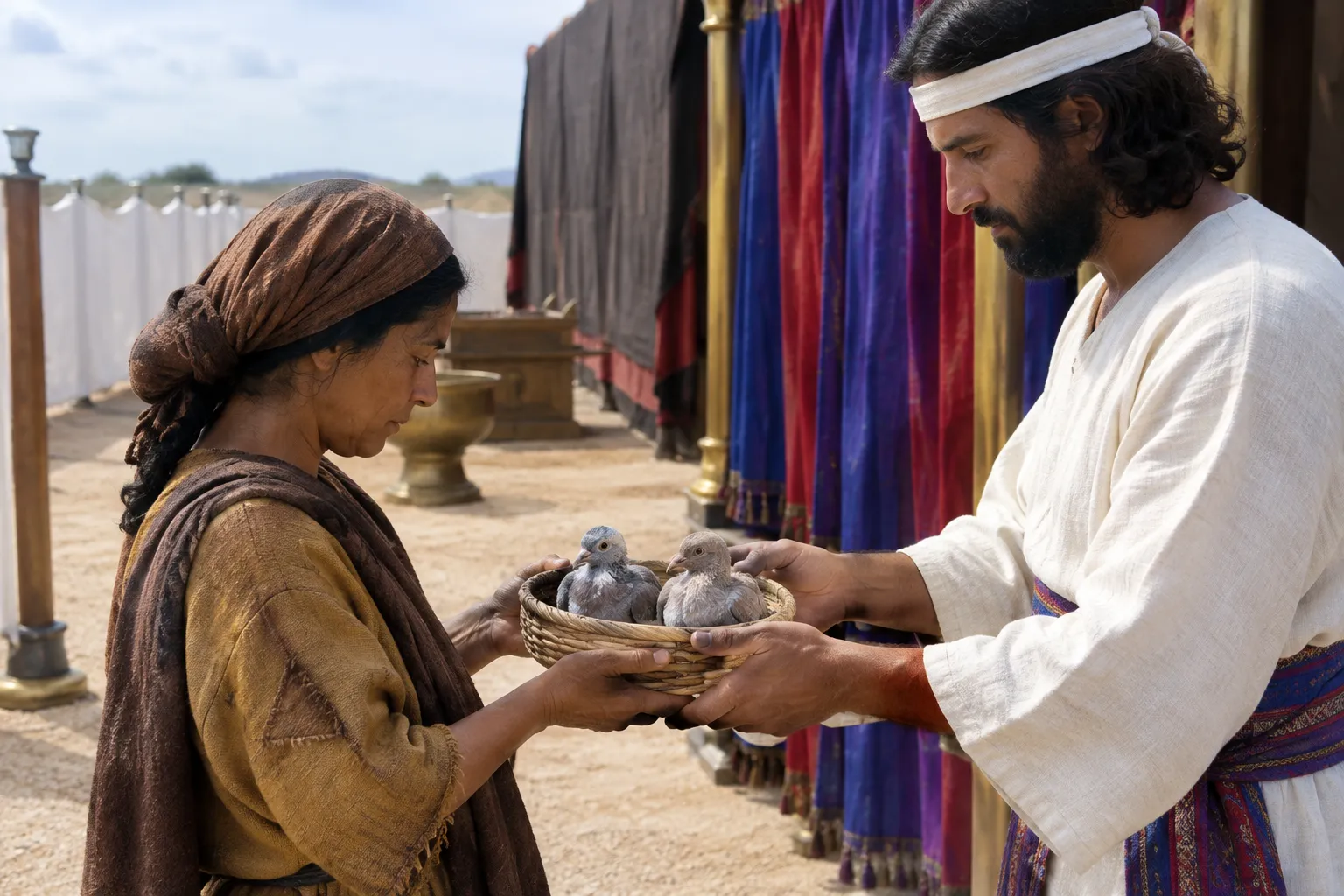 The Two-Bird Offering (Leviticus 12:8)