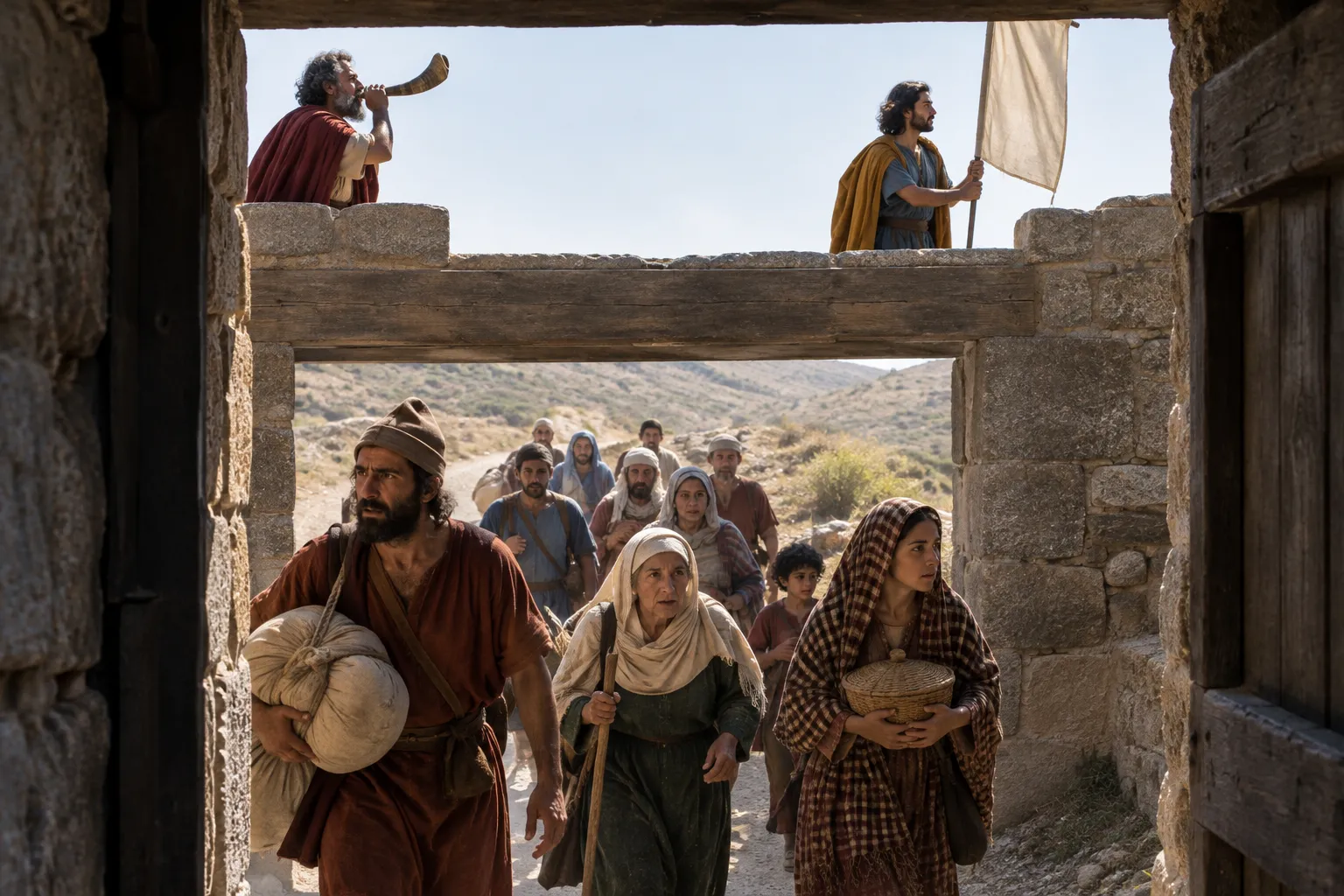 Sound the Horn and Seek Refuge (Jeremiah 4:5–6)