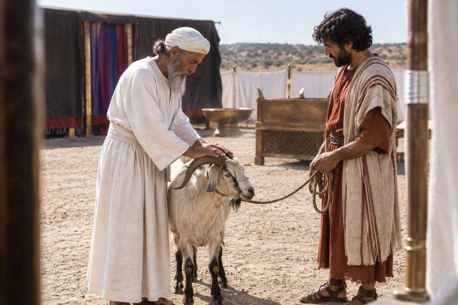 Confession Over the Live Goat (Leviticus 16:20–22)