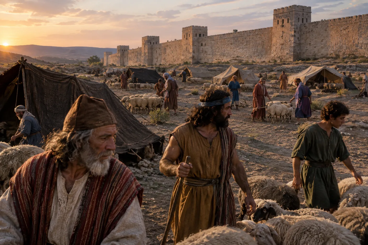 Shepherds Encircle Zion (Jeremiah 6:3–5)