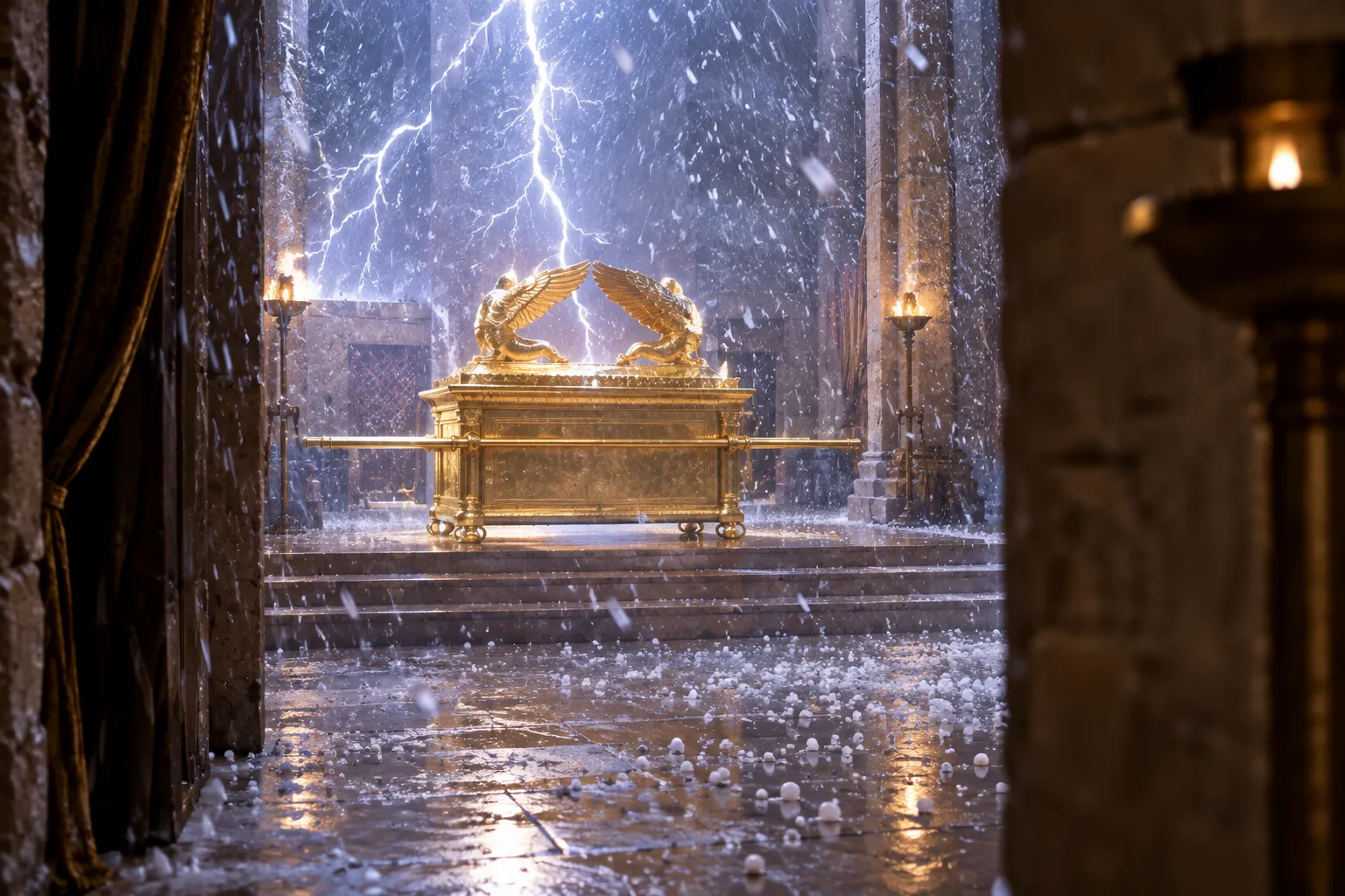 The Ark Appears in Heaven (Revelation 11:19)