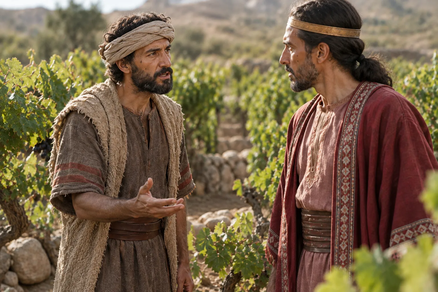 Elijah Finds Ahab in the Vineyard (1 Kings 21:16–24)