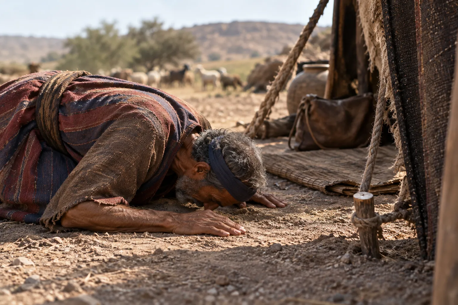 Abram Falls Facedown Before God (Genesis 17:1–3)