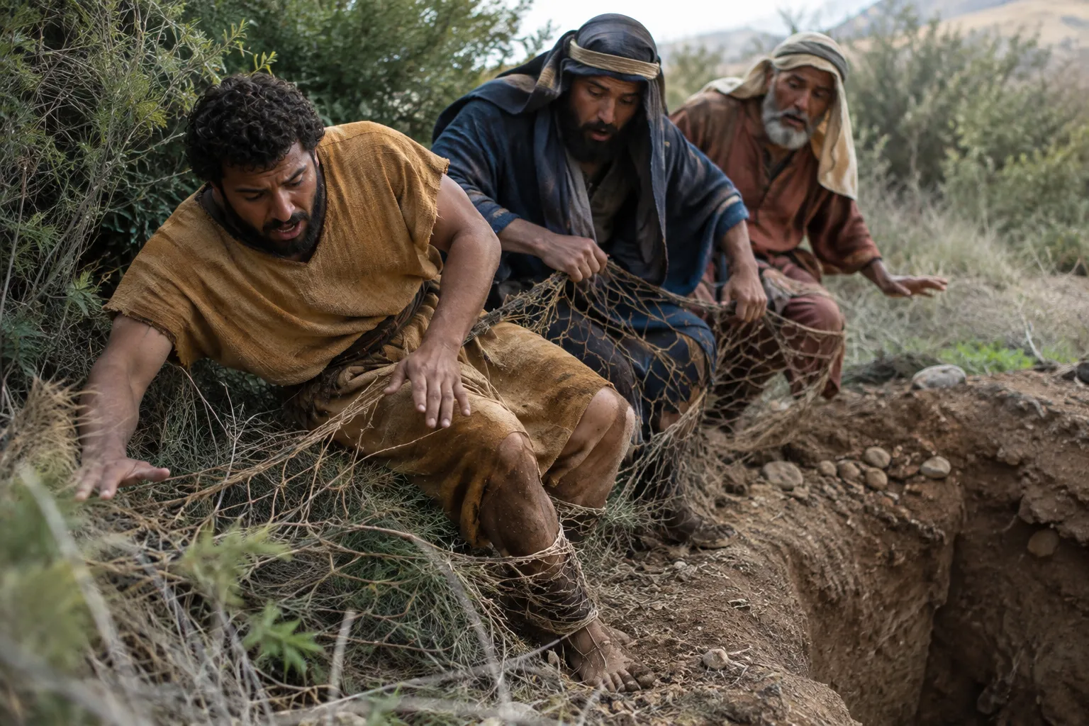 Caught in Their Own Trap (Psalms 35:7–8)