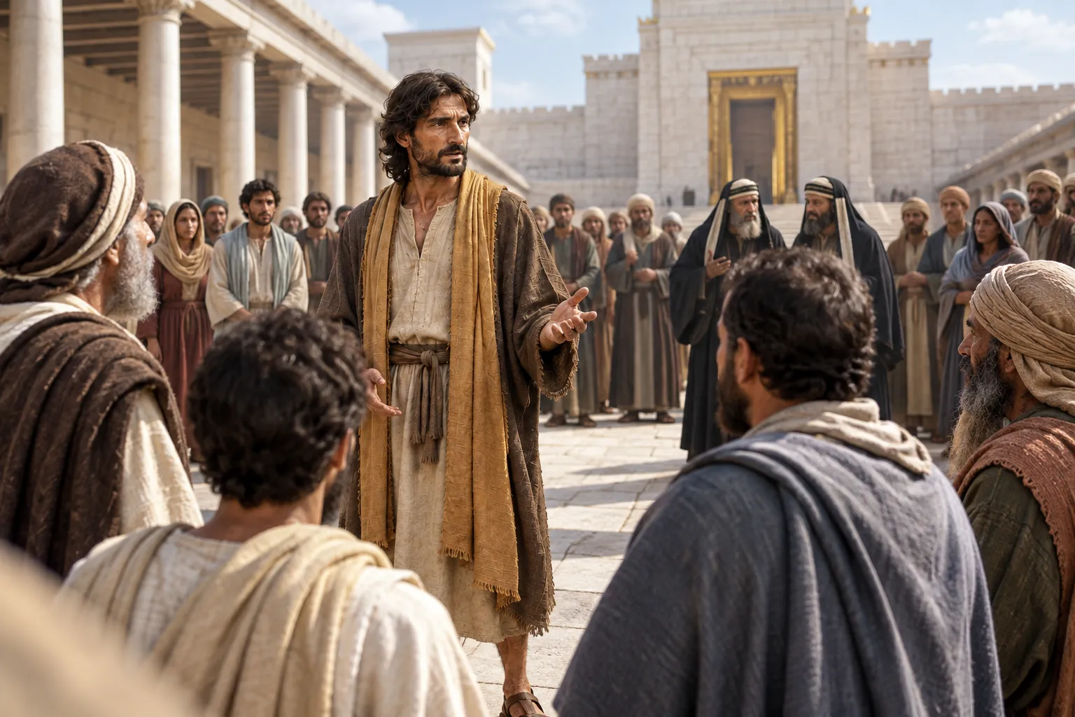 Teaching Near the Treasury (John 8:12–20)