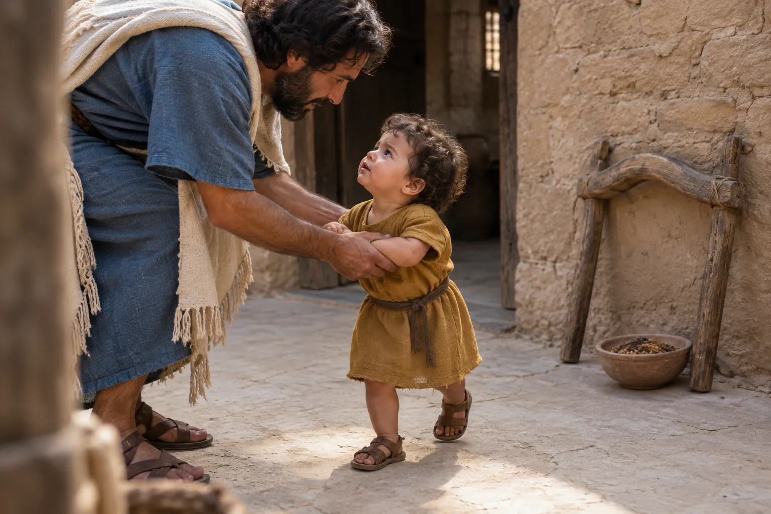 Ephraim Taught to Walk (Hosea 11:3–4)