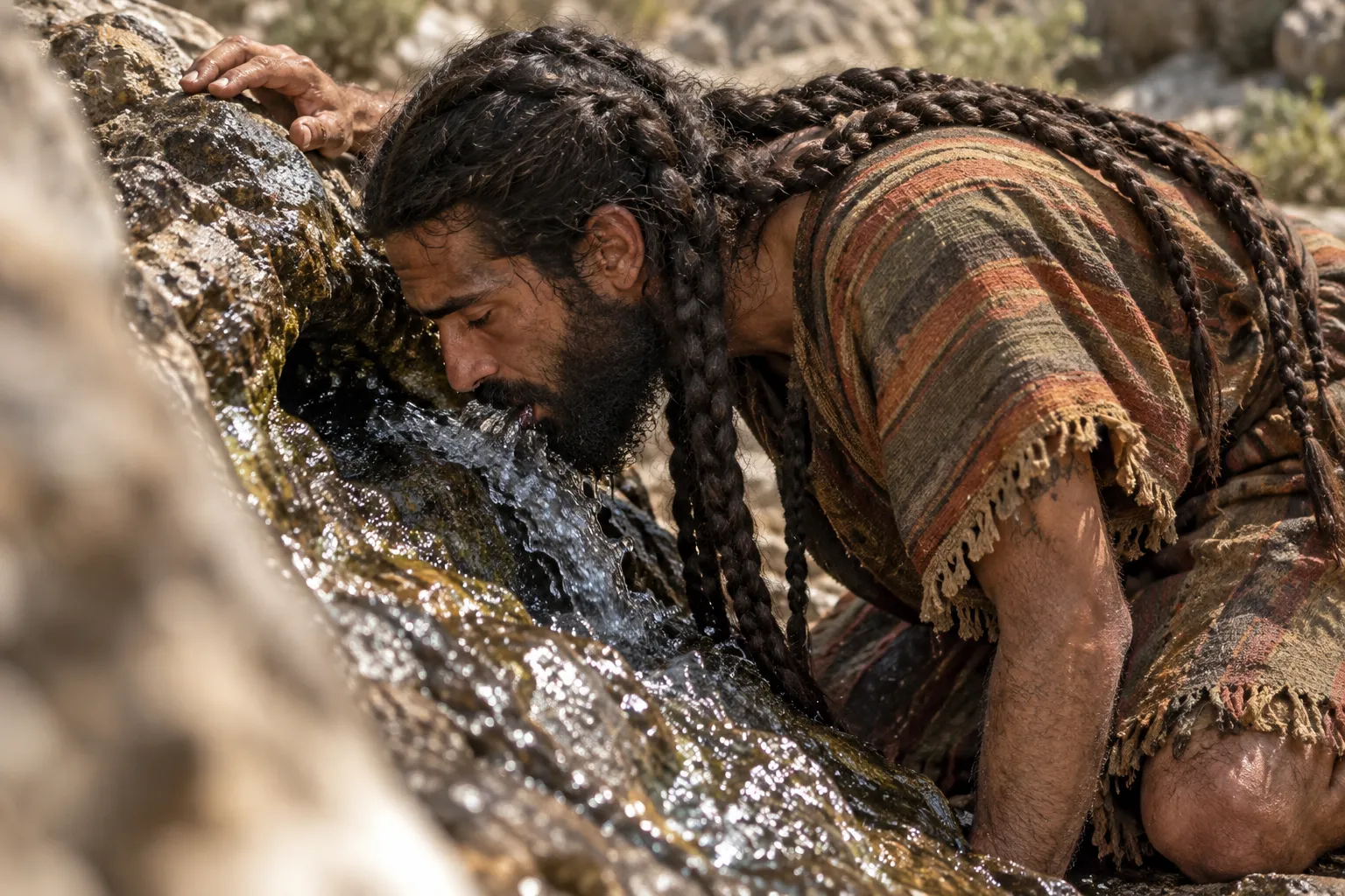 Water from the Rock (Judges 15:18–19)