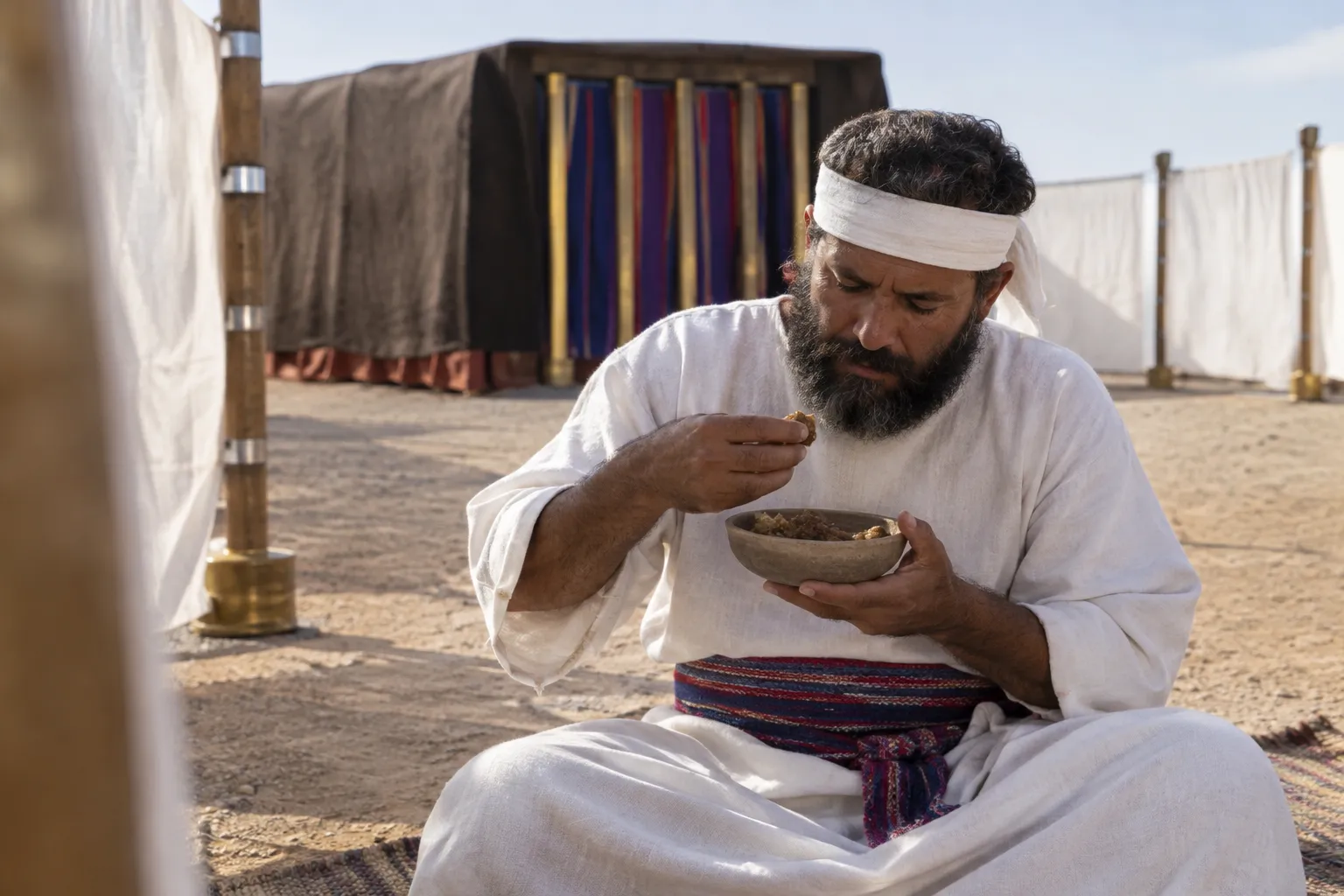 The Priest Eats the Sin Offering (Leviticus 6:25–29)