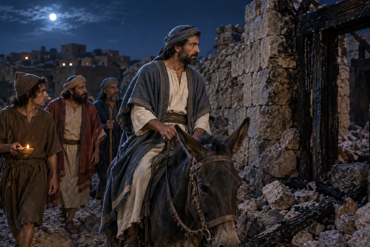 The secret night inspection (Nehemiah 2:12–15)