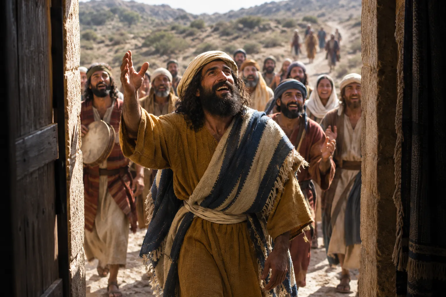 The Remembered Procession (Psalms 42:4)